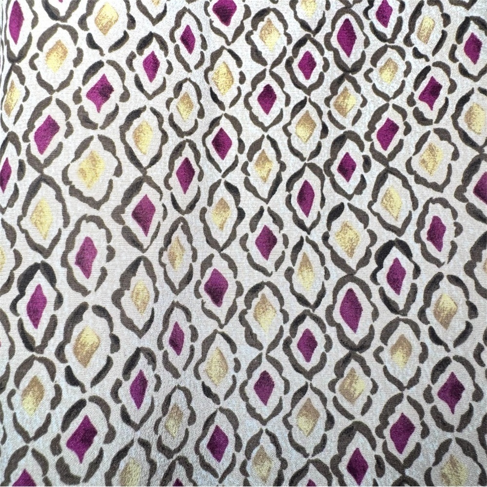 Vintage Charter Club Silk Skirt 2P Petite Geometric Print - Picture 3 of 5